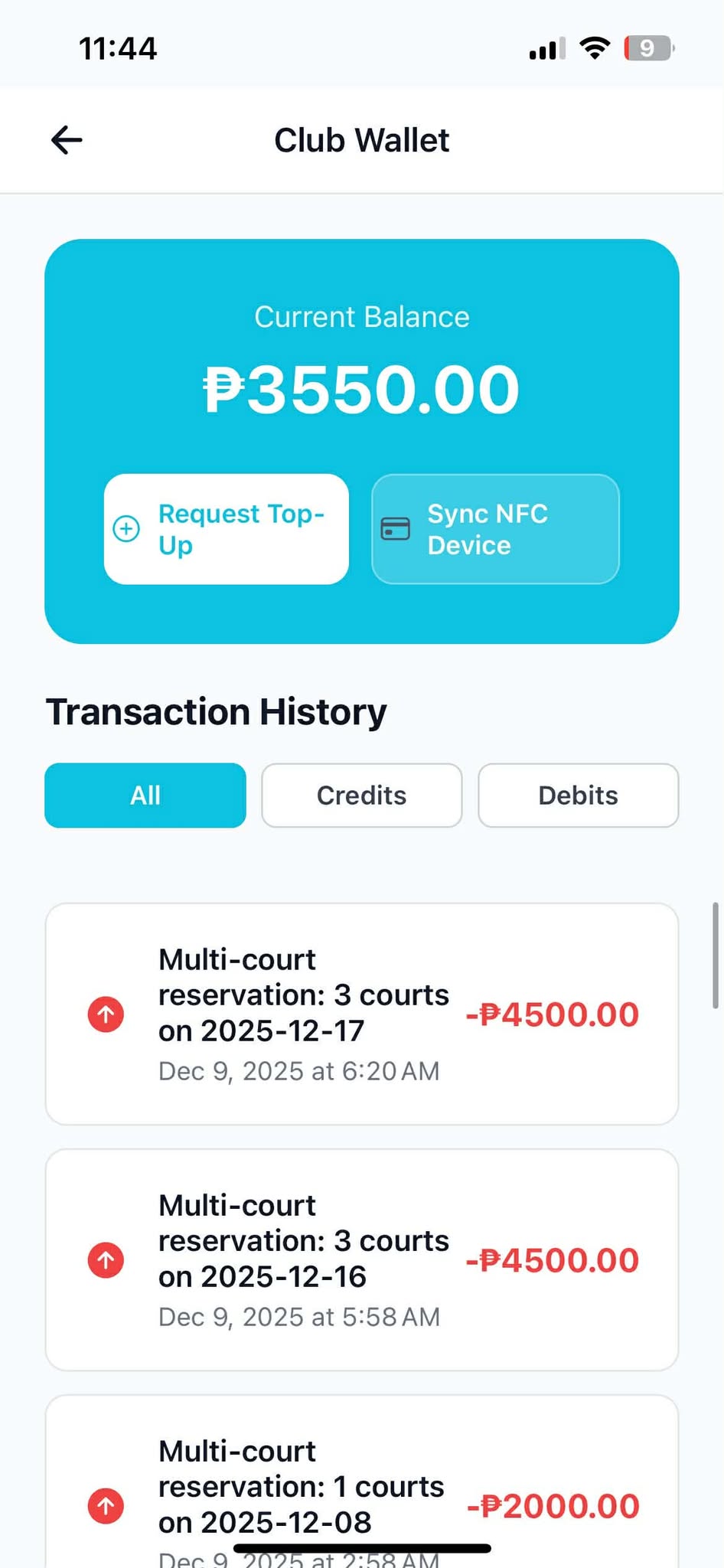 Epick! digital wallet All Transactions - View all your wallet transactions in one place